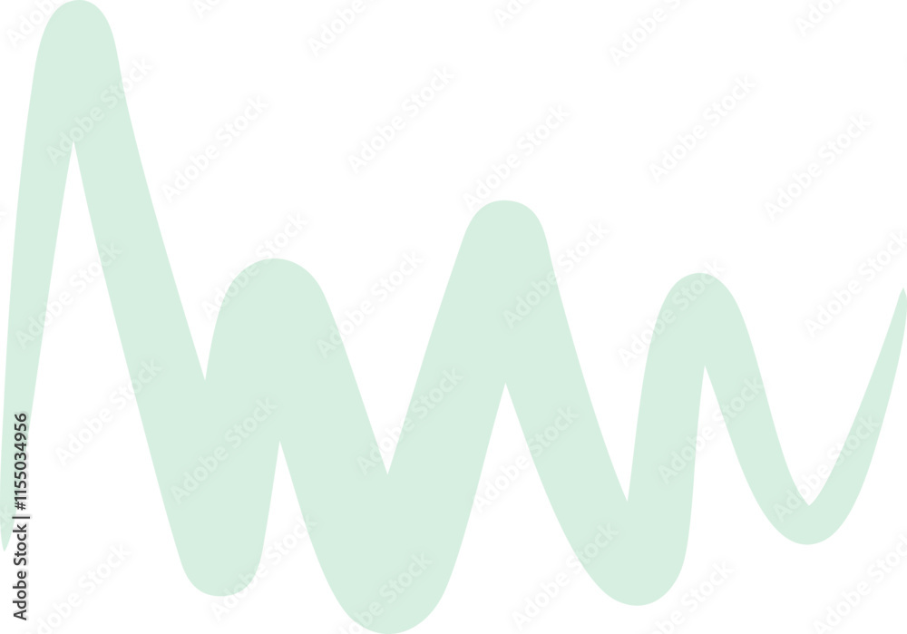 Hand Drawn Zigzag Line Hand Drawn Zigzag Line