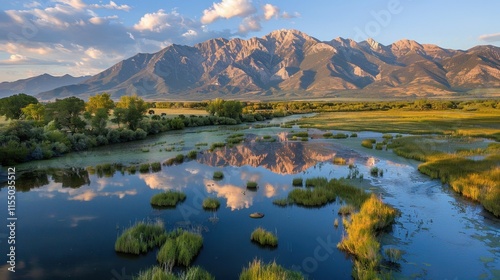 Nature-Based Solutions: Harnessing the power of natural ecosystems, such as wetlands, to manage floods and sequester carbon, fostering sustainable environmental solutions.
 photo