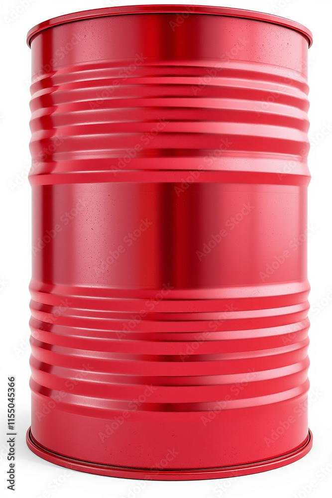 Red Oil Barrel. Industrial Container. Storage. Red Oil Barrel. Industrial Container. Storage.