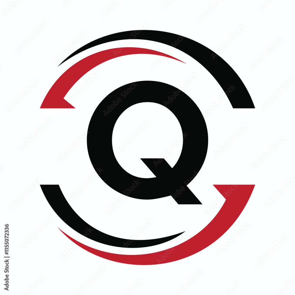 Initial Monogram Q Logo Design. Business And Company Symbol Vector Template Initial Monogram Q Logo Design. Business And Company Symbol Vector Template