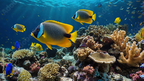 Under of the sea enviroment