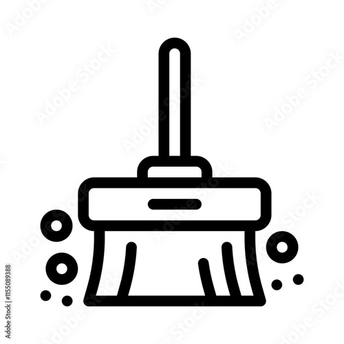 Cleaning line icon