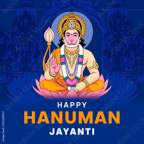 happy hanuman jayanti photo