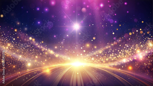 abstract background with lights