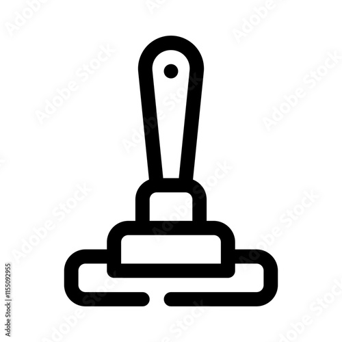 squeegee line icon