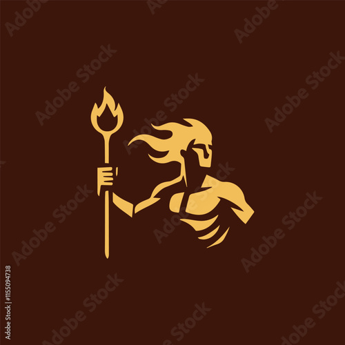 Prometheus god logo 