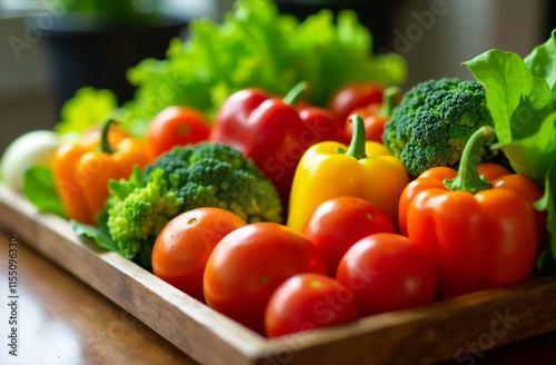 Healthy Living: A Colorful Assortment of Fresh Produce