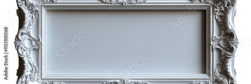 Minimalist slim frame design, elegant matte finish, pristine white backdrop, perfect for showcasing art or photographs photo