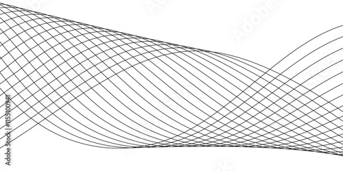 Abstract wave element for design. Digital frequency track equalizer,abstract background with business lines.