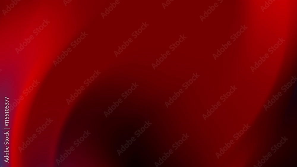 Abstract gradient design featuring red and blue waves.