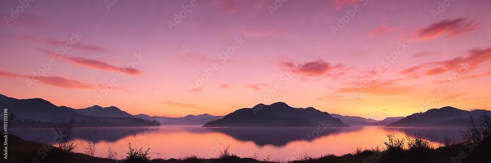 soft pink hues fade into gentle orange tones as day succumbs to twilight , natural wonder, beautiful scene, fading light soft pink hues fade into gentle orange tones as day succumbs to twilight , natural wonder, beautiful scene, fading light