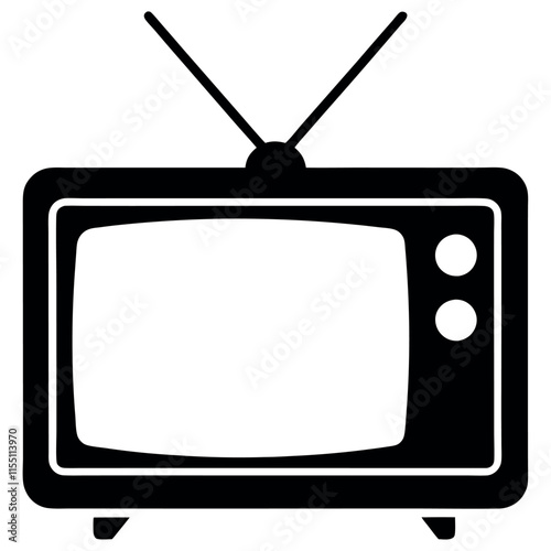retro tv set
