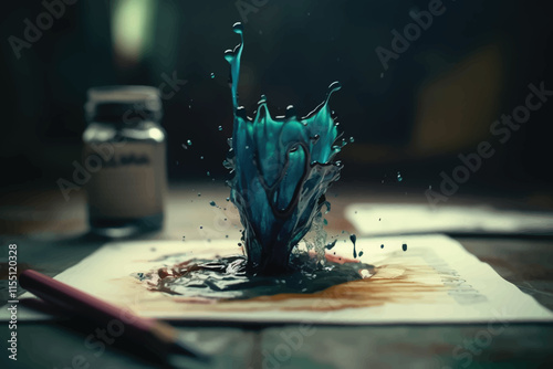 Turquoise is a blue-green mineral that has been prized for thousands of years for its unique color and beauty. It often forms in arid regions and is commonly used in jewelry and decorative items.