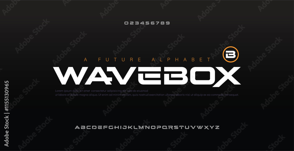 Abstract technology science alphabet font. digital space typography vector illustration design
Abstract technology science alphabet font. digital space typography vector illustration design