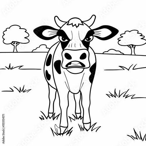 cartoon isolated on white