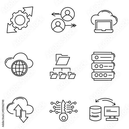 Icon Energy saving vector