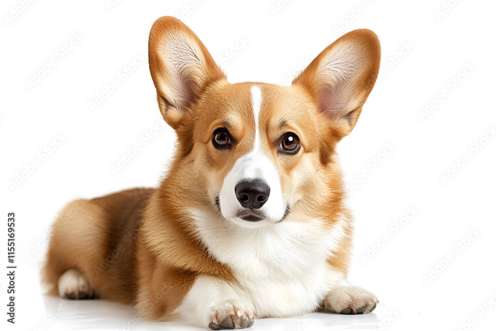 Curious and cute corgi puppy. Cute corgi laying on floor indoors looking. Pembroke Welsh Corgi, adorable Welsh Corgi lying on the floor. Curious and cute corgi puppy. Cute corgi laying on floor indoors looking. Pembroke Welsh Corgi, adorable Welsh Corgi lying on the floor.