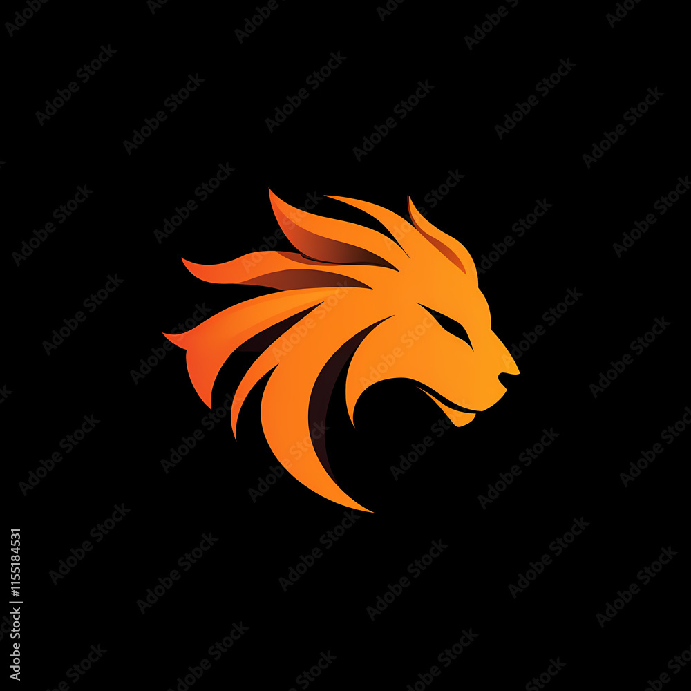 simple icon lion king