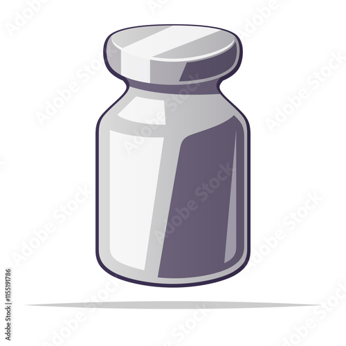 Calibration weight vector isolated illustration