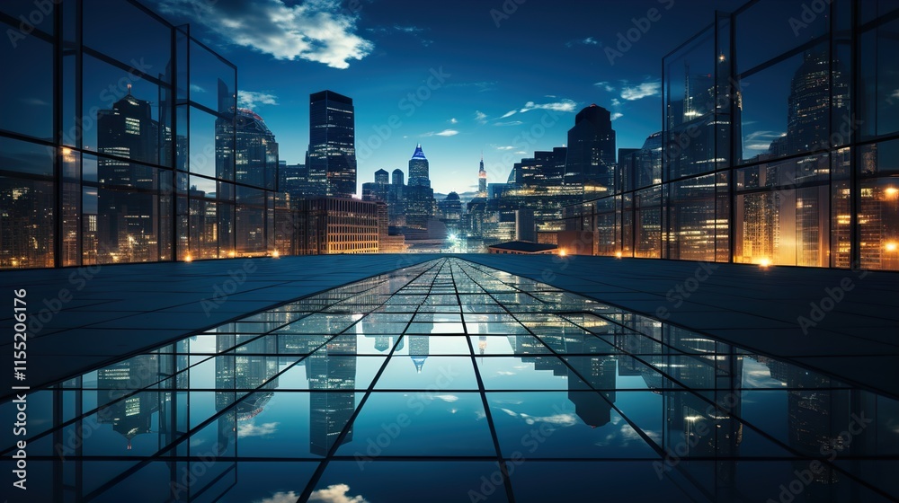 Fototapeta premium Urban architecture in Shangh