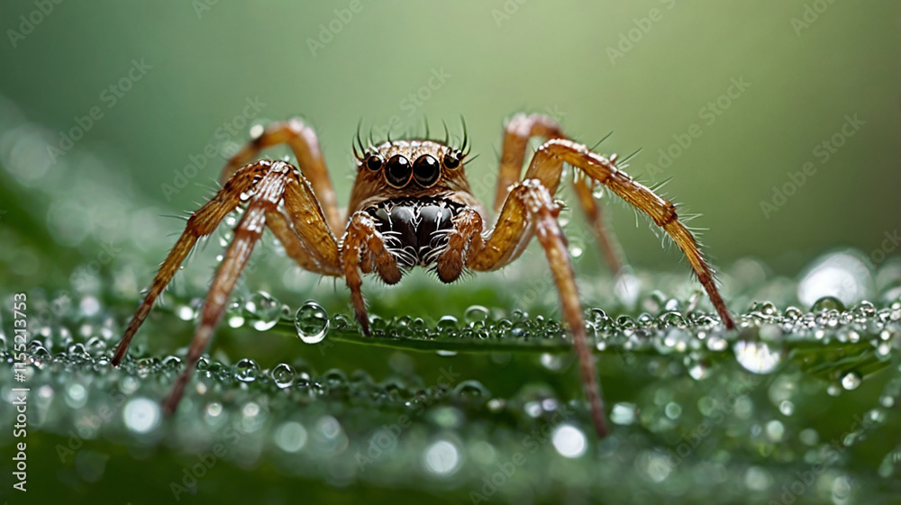 spider on a web spider on a web
