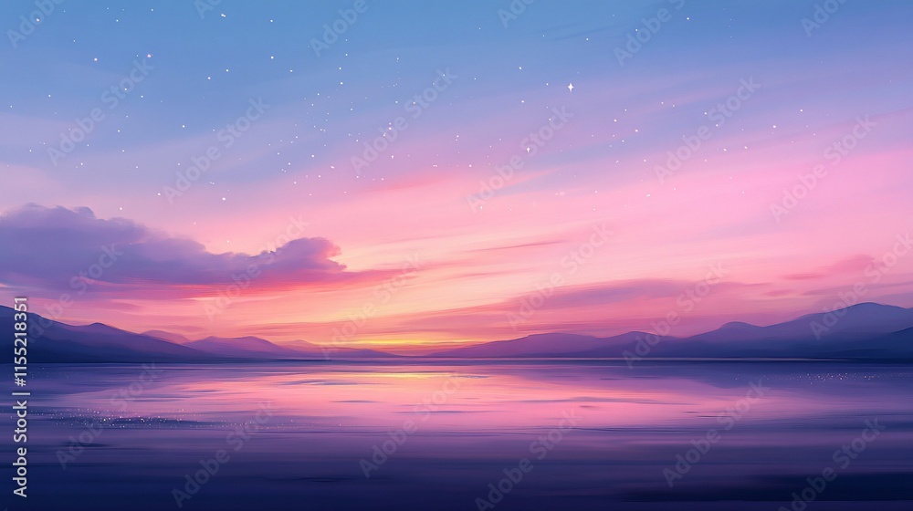 Obraz premium sunset over the sea