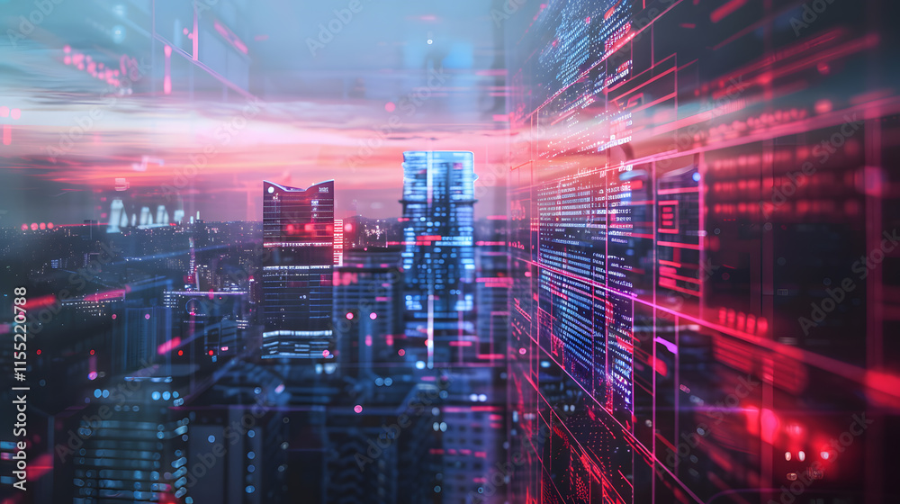 AI-controlled world advanced technology futuristic urban AI-controlled world advanced technology futuristic urban