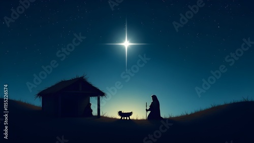 christmas nativity scene