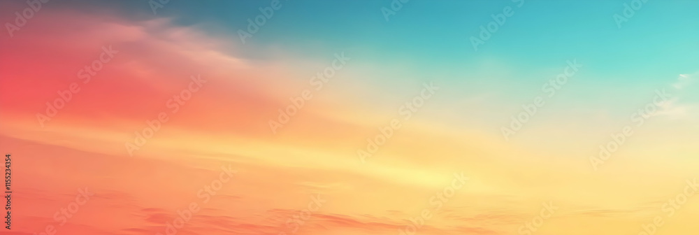 Obraz premium Abstract Sky Background Illustration