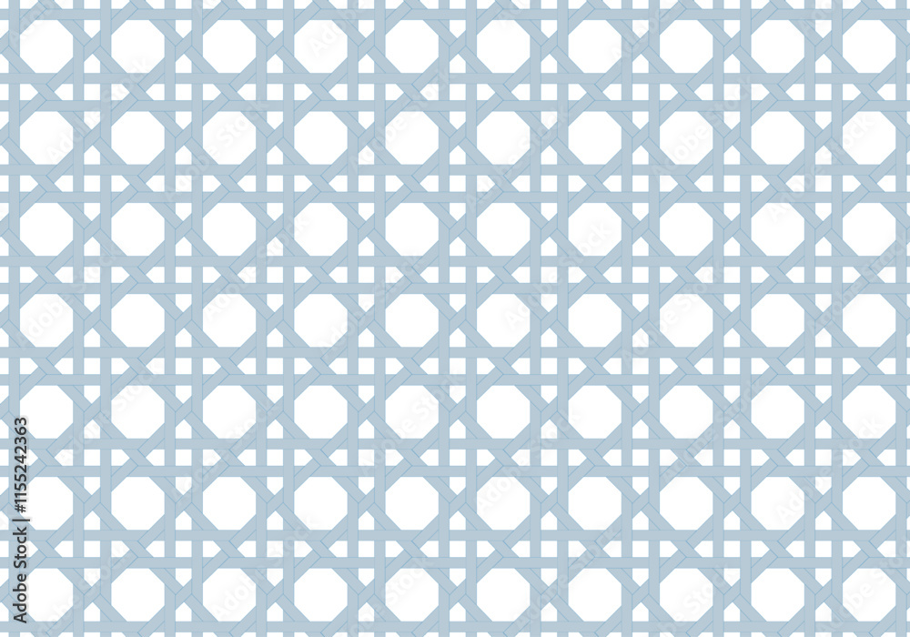 Fondo de patrón de hexágonos y rectángulos azul claro en forma de malla en fondo negro