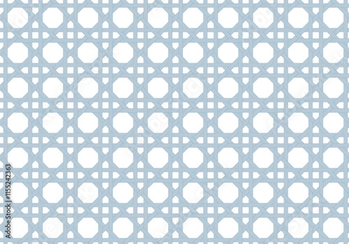 Fondo de patrón de hexágonos y rectángulos azul claro en forma de malla en fondo negro