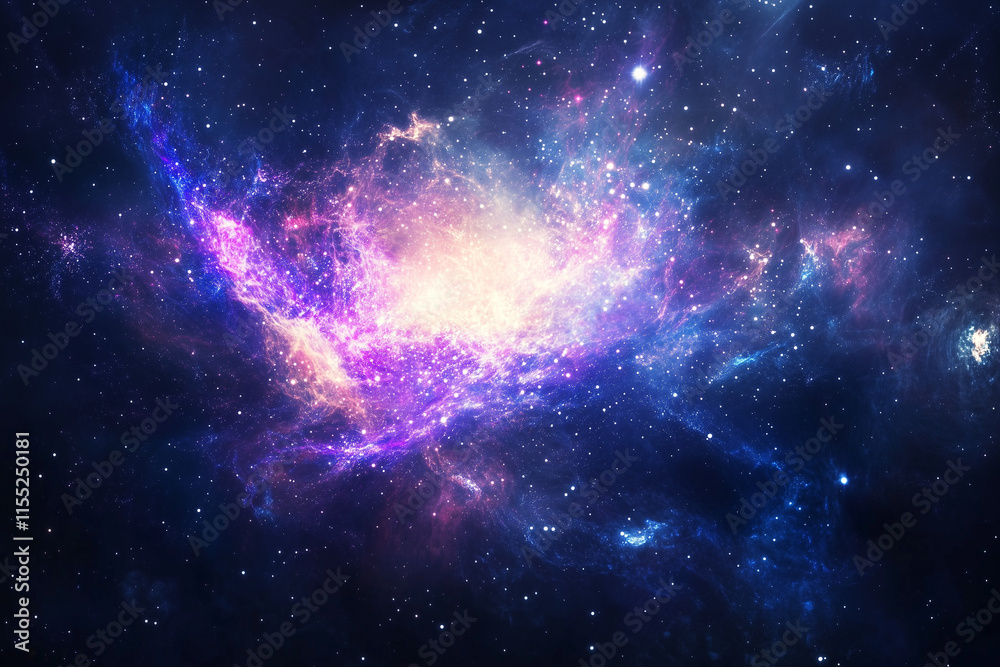 Fototapeta premium plane in space