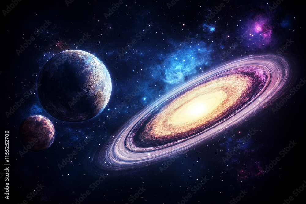 Obraz premium planet in space