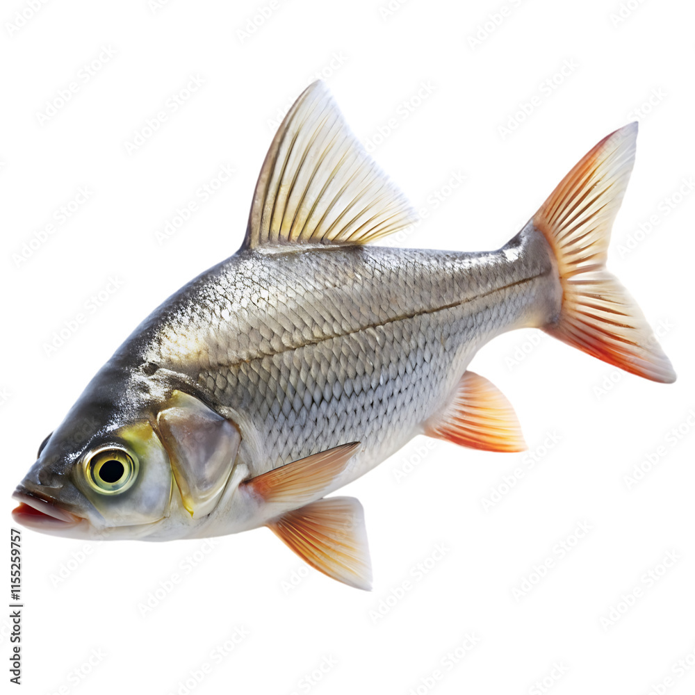 Obraz premium fish isolated on white
