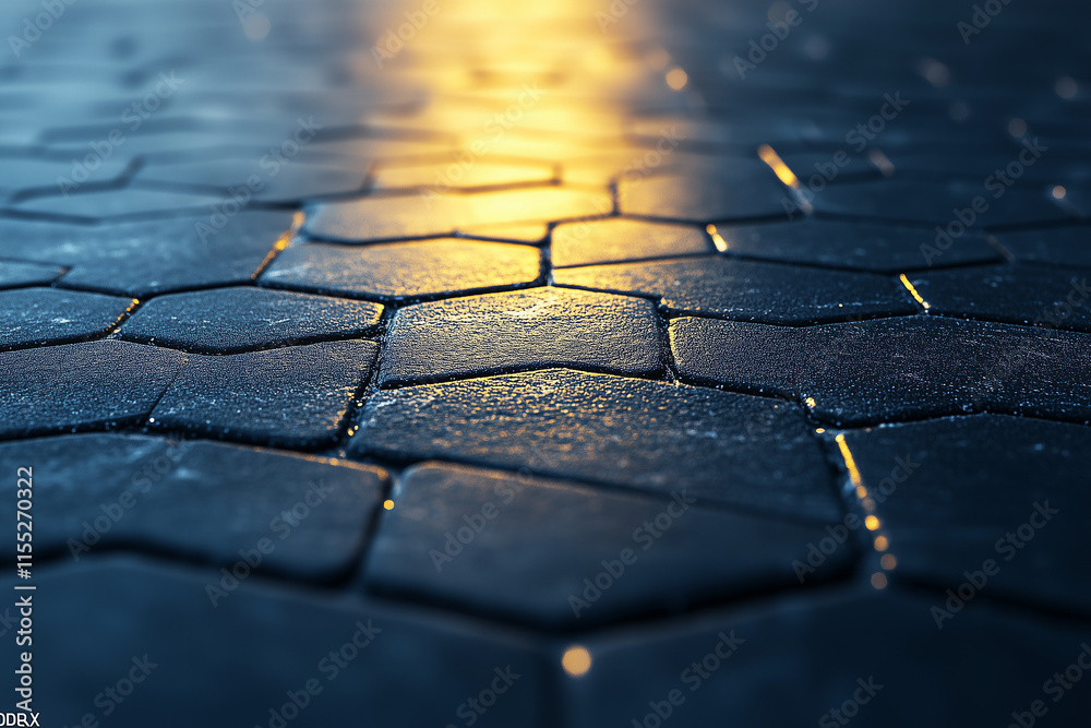 Obraz premium Gold and Black Marble Background