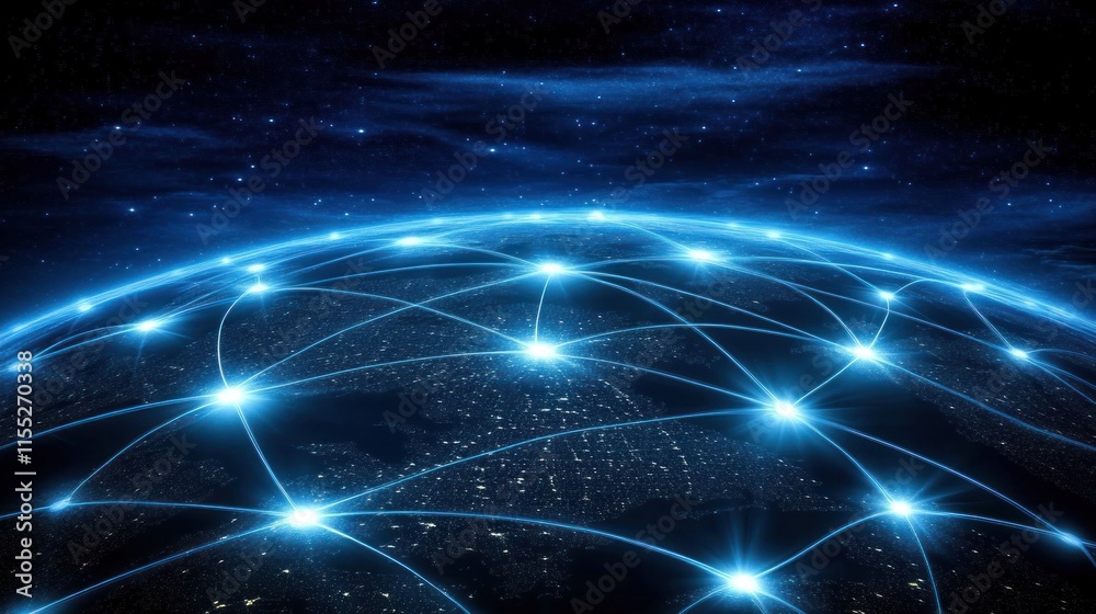 Global Network: Interconnected World Global Network: Interconnected World