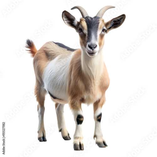 close up of a goat