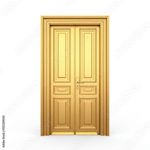 gold door