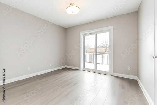 Empty Room Interior Design Illustration