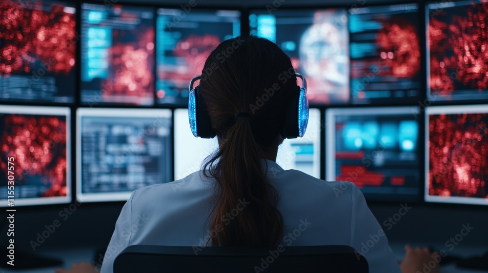 AI-powered transformation in a startup office, employees surrounded by futuristic desks with holographic AI assistants projecting business solutions. AI-powered transformation in a startup office, employees surrounded by futuristic desks with holographic AI assistants projecting business solutions.