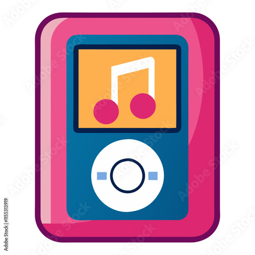 music player icon design