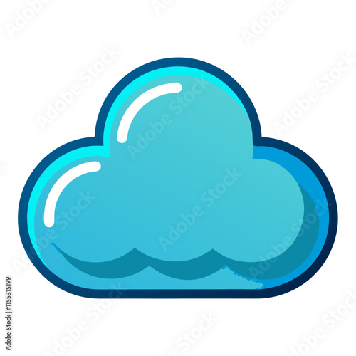 cloud icon design photo