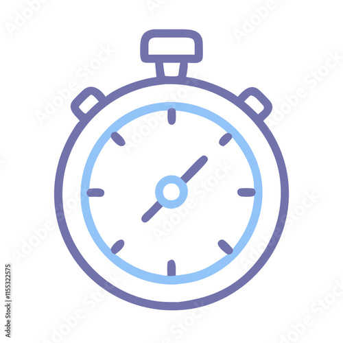 stopwatch icon design photo