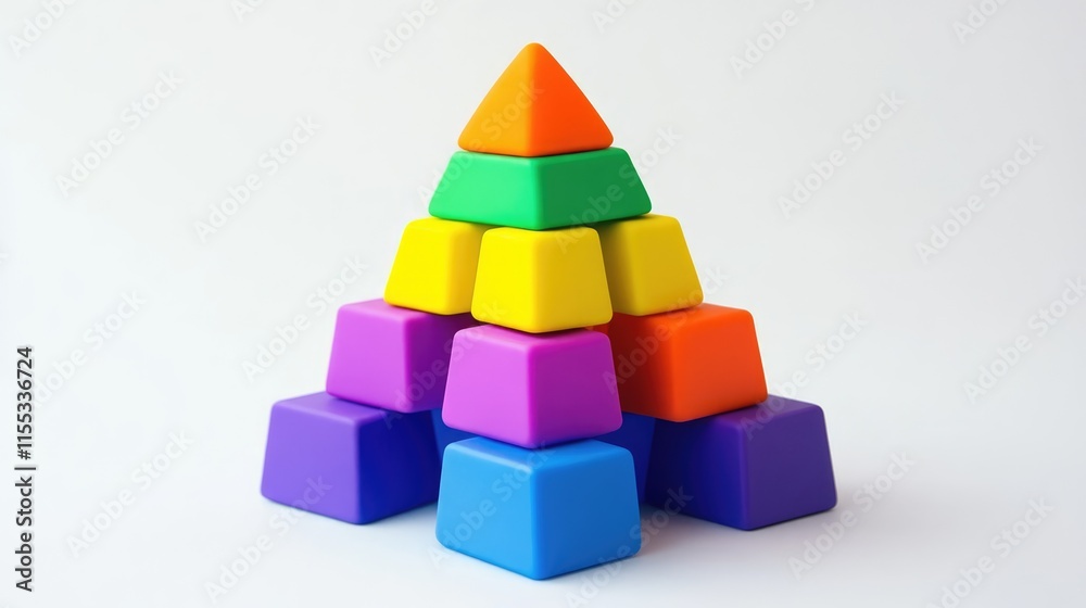 Eco-friendly silicone toys for babies featuring a vibrant stacking pyramid and soft cubes in assorted colors for safe and fun play. Eco-friendly silicone toys for babies featuring a vibrant stacking pyramid and soft cubes in assorted colors for safe and fun play.