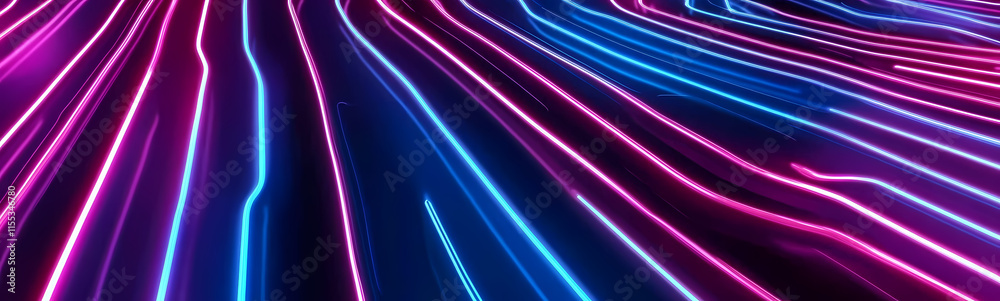 seamless background banner of neon wall with vibrant glowing lights, colorful futuristic design, electric illumination, perfect for modern projects. Pink and purple neon lights seamless background banner of neon wall with vibrant glowing lights, colorful futuristic design, electric illumination, perfect for modern projects. Pink and purple neon lights