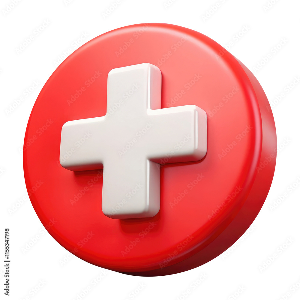 cross button 3d icon in cartoon plastic style minimal isolated on transparent white background, clipping path cross button 3d icon in cartoon plastic style minimal isolated on transparent white background, clipping path