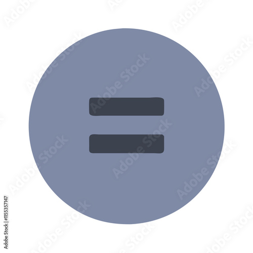 equal icon design