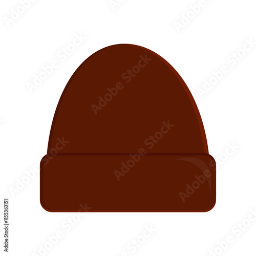 Winter knitted hat