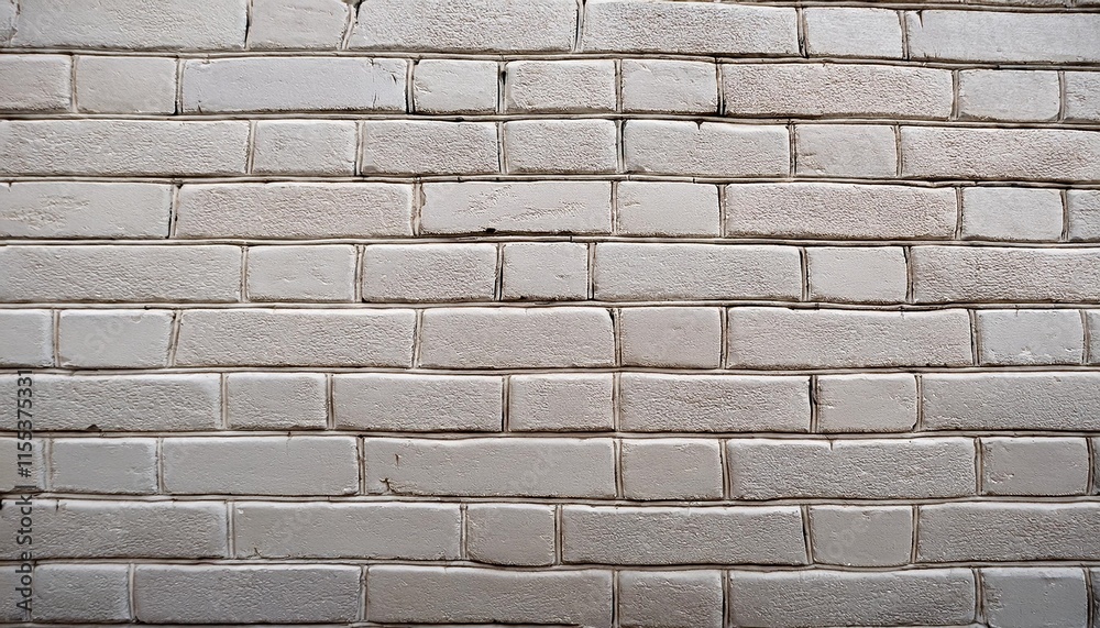 brick wall fabricated from clinker stone painted white as heritage brick wall fabricated from clinker stone painted white as heritage