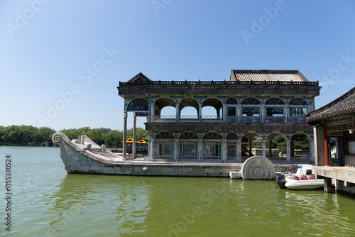 Qingyan Fang, Kunming Lake, Summer Palace, Beijing, China photo